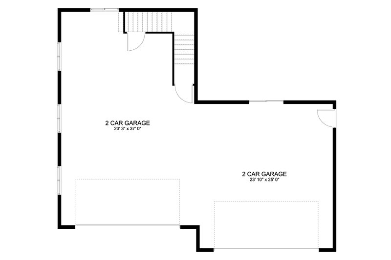 Architectural House Design - Floor Plan - Main Floor for Traditional House Plan #1060-150, 0 bath