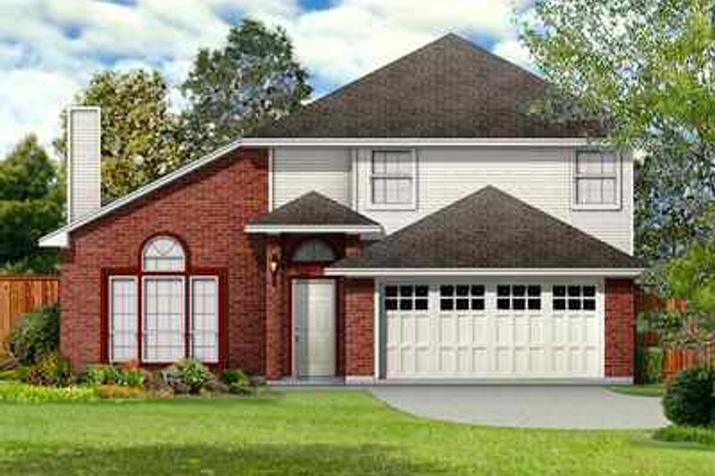 Dream House Plan - Traditional Exterior - Front Elevation Plan #84-126