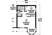 Cabin Style House Plan - 4 Beds 2 Baths 1960 Sq/Ft Plan #25-4413 