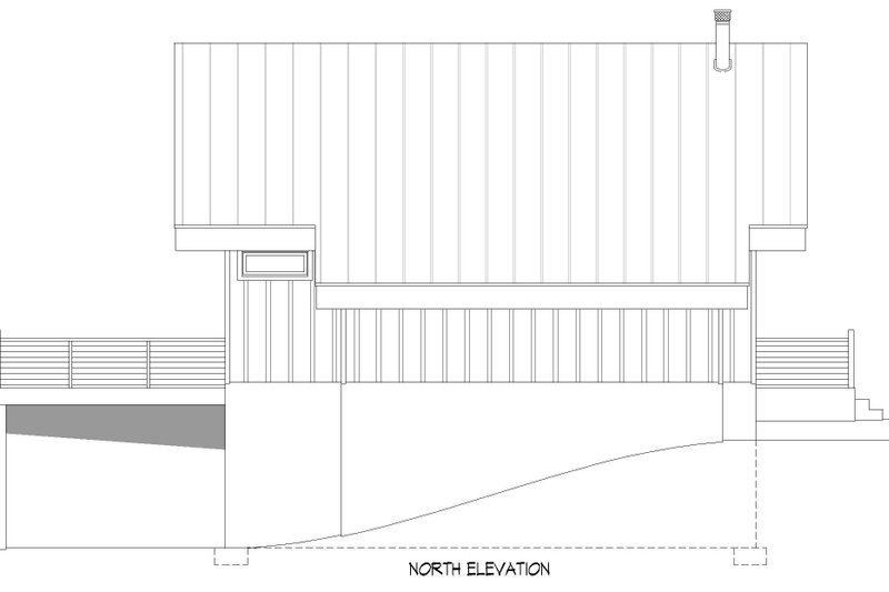 Home Plan - Exterior - Other Elevation for Southern House Plan #932-829 - 2 bed, 2.5 bath