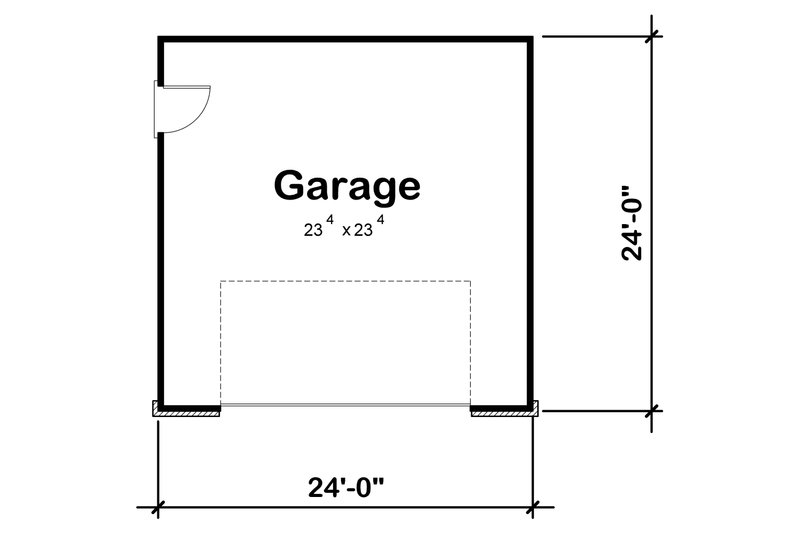 Dream House Plan - Floor Plan - Main Floor for Traditional House Plan #20-2311, 0 bath