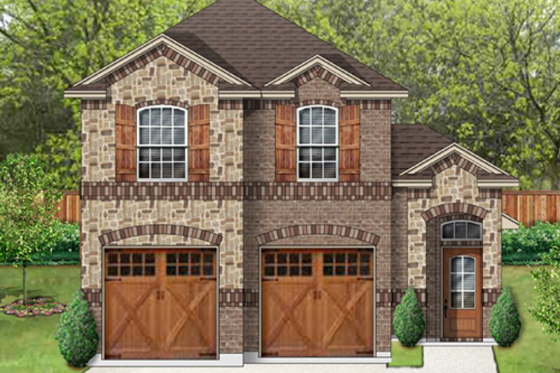 Architectural House Design - European Exterior - Front Elevation Plan #84-564