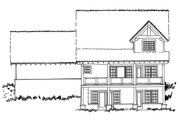 Cabin Style House Plan - 5 Beds 3.5 Baths 3060 Sq/Ft Plan #942-41 Exterior 