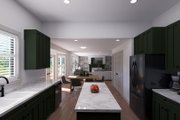 Traditional Style House Plan - 6 Beds 3.5 Baths 3732 Sq/Ft Plan #1060-19 
