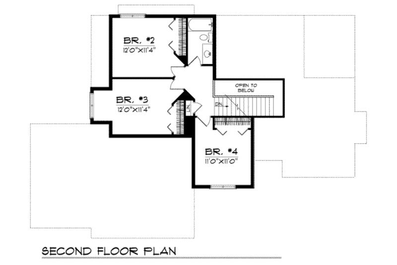 Traditional Style House Plan 4 Beds 2 5 Baths 2024 Sq Ft Plan 70 284   W800x533 