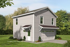 Contemporary Exterior - Front Elevation Plan #932-932