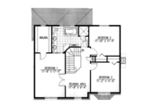 European Style House Plan - 3 Beds 1.5 Baths 1977 Sq/Ft Plan #138-152 