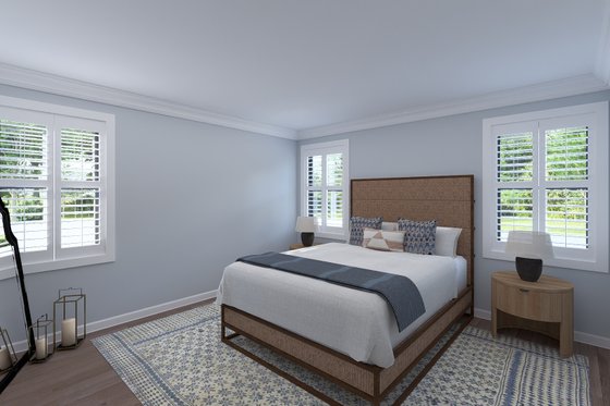 Interior - Master Bedroom for Farmhouse House Plan #1060-492 - 3 bed, 3 bath