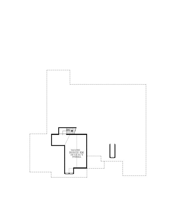 Craftsman Floor Plan - Upper Floor Plan #53-678