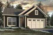 Ranch Style House Plan - 2 Beds 2 Baths 1433 Sq/Ft Plan #57-646 