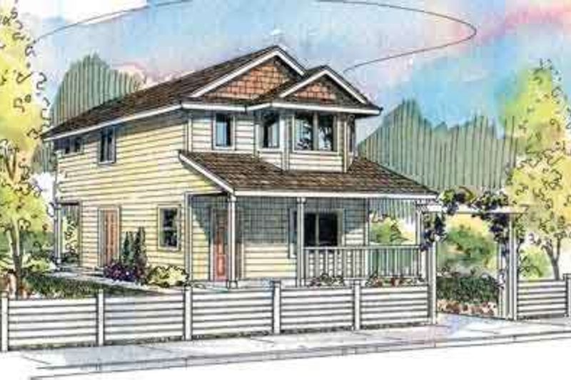 Dream House Plan - Southern Exterior - Front Elevation Plan #124-505