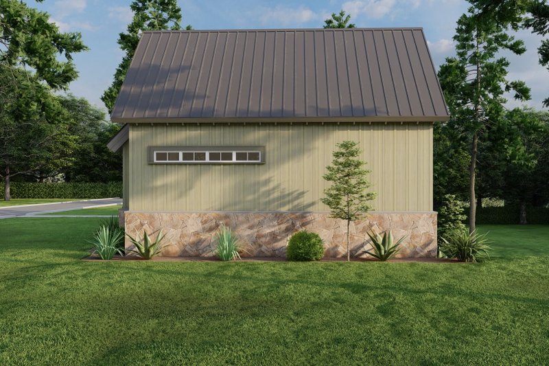 House Blueprint - Exterior - Other Elevation 1 for Cottage House Plan #923-345 - 2 bed, 2.5 bath