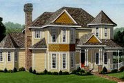 Victorian Style House Plan - 4 Beds 2.5 Baths 2727 Sq/Ft Plan #410-233 