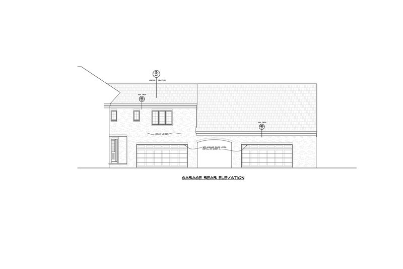 Architectural House Design - Exterior - Other Elevation 2 for European House Plan #20-2379 - 5 bed, 7 bath