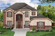 European Style House Plan - 3 Beds 2.5 Baths 2810 Sq/Ft Plan #84-462 