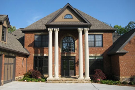 Exterior - Other Elevation 1 for European House Plan #437-6 - 4 bed, 4.5 bath
