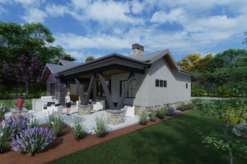 Architectural House Design - Photo 4 for Traditional House Plan #1069-30 - 3 bed, 2.5 bath
