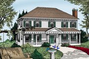 Colonial Style House Plan - 4 Beds 3.5 Baths 3240 Sq/Ft Plan #101-206 