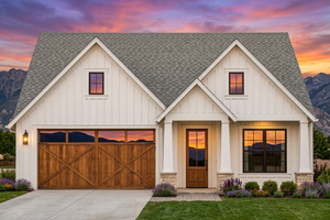 Architectural House Design - Exterior - Front Elevation for Craftsman House Plan #1096-192 - 4 bed, 3 bath