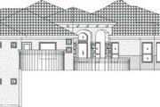 Adobe / Southwestern Style House Plan - 5 Beds 4 Baths 4184 Sq/Ft Plan #24-268 