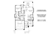 Prairie Style House Plan - 2 Beds 2 Baths 1726 Sq/Ft Plan #1100-12 