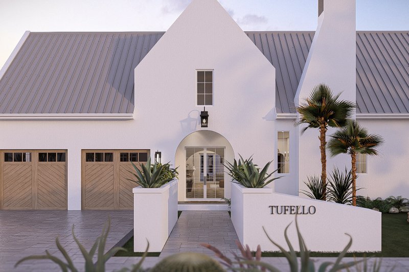 House Blueprint - Exterior - Other Elevation 5 for Beach House Plan #455-757 - 3 bed, 2.5 bath