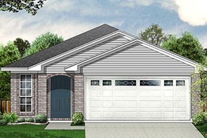 Traditional Exterior - Front Elevation Plan #84-296