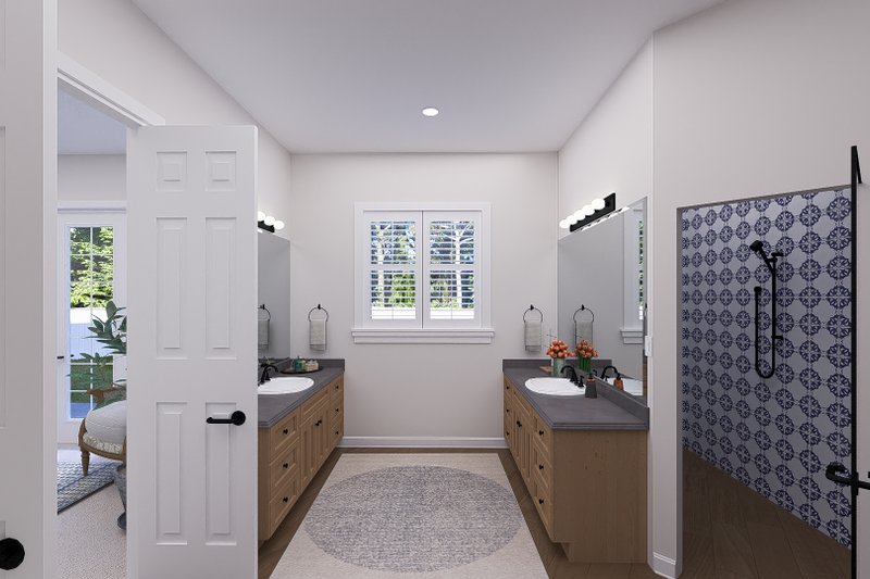 Dream House Plan - Interior - Master Bathroom 1 for European House Plan #1060-278 - 3 bed, 2.5 bath