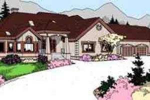 Traditional Exterior - Front Elevation Plan #60-632
