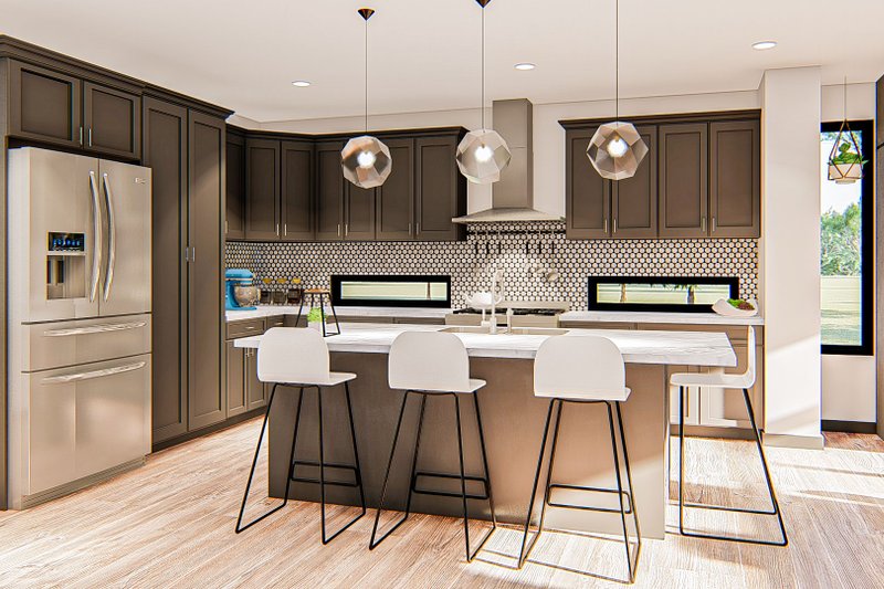 Modern Style House Plan - 2 Beds 2 Baths 1890 Sq/Ft Plan #455-748 ...