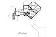 Mediterranean Style House Plan - 5 Beds 5.5 Baths 4170 Sq/Ft Plan #413-134 