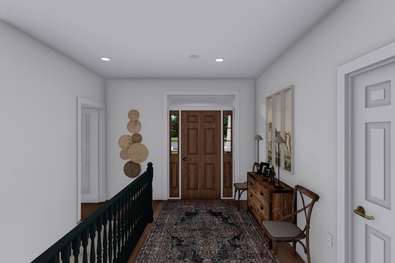 House Plan Design - Interior - Entry for Traditional House Plan #1060-141 - 3 bed, 2.5 bath