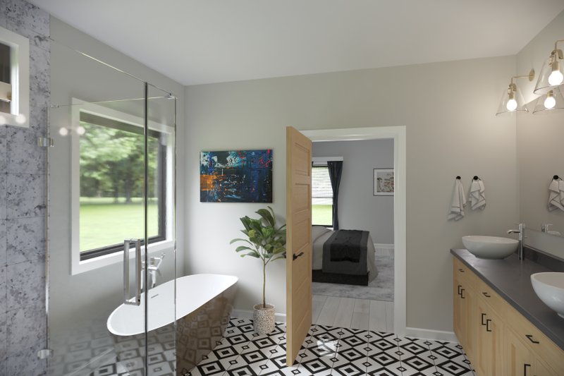 House Blueprint - Interior - Master Bathroom for Farmhouse House Plan #1089-49 - 3 bed, 4.5 bath