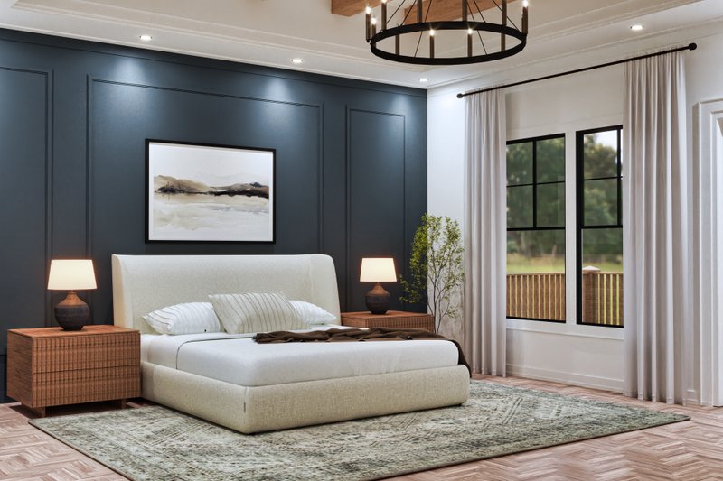 House Design - Interior - Master Bedroom 1 for Craftsman House Plan #119-457 - 3 bed, 2.5 bath