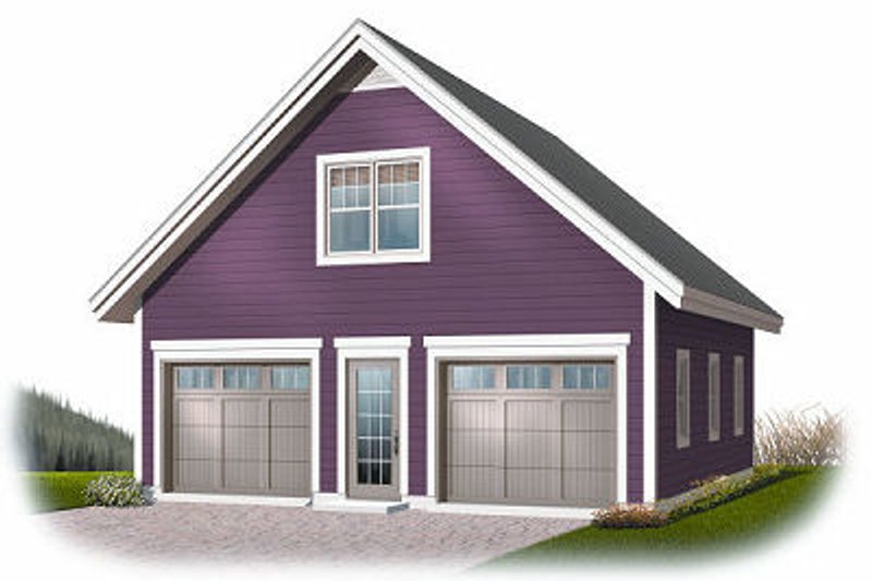 Home Plan - Traditional Exterior - Front Elevation Plan #23-765