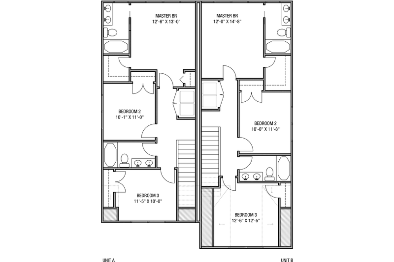 Dream House Plan - Floor Plan - Upper Floor for Country House Plan #461-90 - 6 bed, 4.5 bath