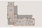 Farmhouse Style House Plan - 4 Beds 4 Baths 3465 Sq/Ft Plan #531-2 