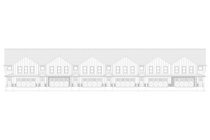 Dream House Plan - Exterior - Front Elevation 7 for Farmhouse House Plan #1060-319 - 18 bed, 12 bath