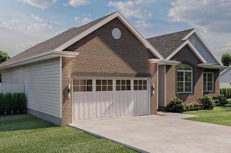 Home Plan - Exterior - Other Elevation for Traditional House Plan #455-201 - 3 bed, 2 bath