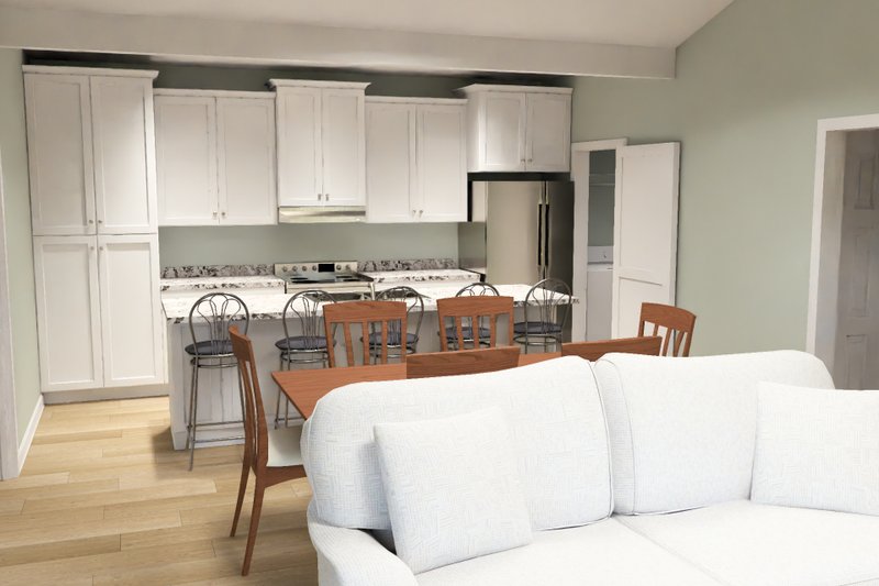 Architectural House Design - Interior - Kitchen for Cottage House Plan #513-2465 - 4 bed, 3 bath