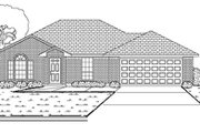 Traditional Style House Plan - 2 Beds 1 Baths 1124 Sq/Ft Plan #84-294 