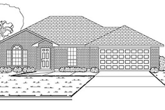 Exterior - Other Elevation for Traditional House Plan #84-294 - 2 bed, 1 bath