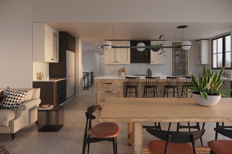 Home Plan - Interior - Kitchen 1 for Country House Plan #23-2800 - 3 bed, 2 bath