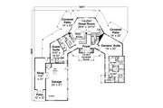 Farmhouse Style House Plan - 2 Beds 2.5 Baths 3442 Sq/Ft Plan #124-1271 