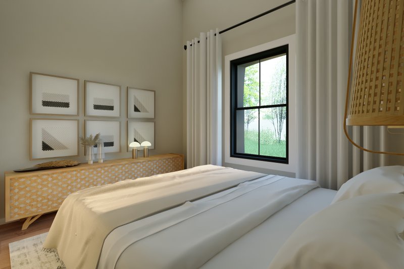 House Design - Interior - Bedroom 2 for Barndominium House Plan #1064-299 - 2 bed, 1 bath