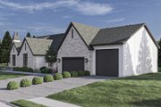 Modern Style House Plan - 3 Beds 2.5 Baths 3164 Sq/Ft Plan #455-509 