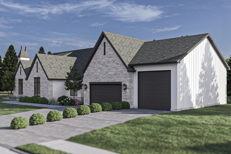 Dream House Plan - Exterior - Other Elevation for Modern House Plan #455-509 - 3 bed, 2.5 bath