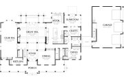 Colonial Style House Plan - 4 Beds 3.5 Baths 6130 Sq/Ft Plan #48-663 