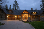 Craftsman Style House Plan - 4 Beds 4.5 Baths 4812 Sq/Ft Plan #921-23 Exterior 