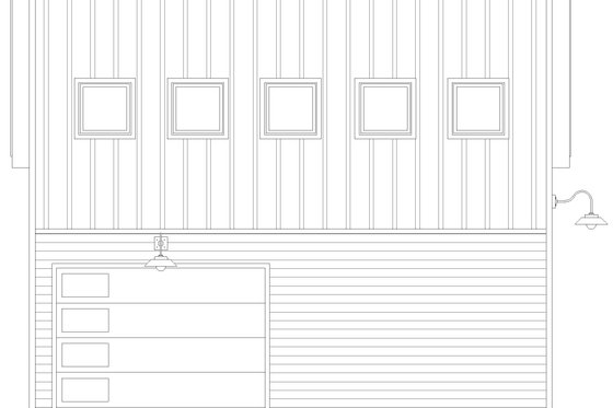 Exterior - Other Elevation for Contemporary House Plan #932-1010, 0 bath